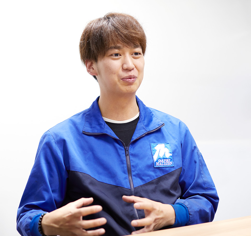 カーポートマルゼン 入社6年目 販売スタッフ